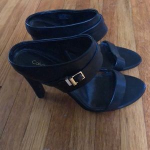 Calvin Klein Black high heels